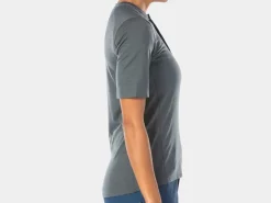 Women Trek Bikes Bontrager Adventure Women's Wool Blend Cycling Henley