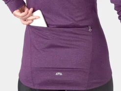 Women Trek Bikes Bontrager Vella Women's Thermal Long Sleeve Cycling Jersey