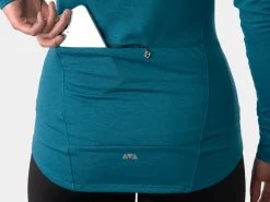Women Trek Bikes Bontrager Vella Women's Thermal Long Sleeve Cycling Jersey