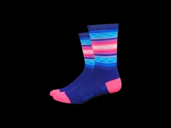 Women Trek Bikes DeFeet Aireator 6'' Santa Fe Socks