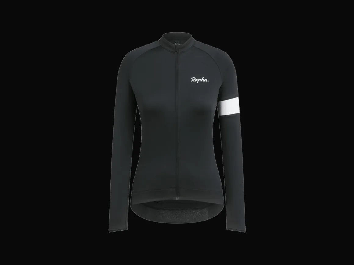 Women Trek Bikes Rapha Women's Core Long Sleeve Cycling Jersey