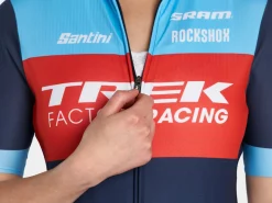 Women Trek Bikes Santini Trek Factory Racing Women's XC Team Replica Cycling Jersey