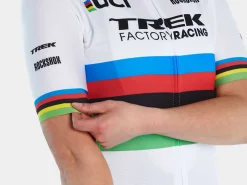 Women Trek Bikes Santini Trek Factory Racing Women's Replica World Champion Cycling Jersey