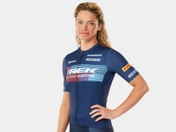 Women Trek Bikes Santini Trek Factory Racing Women's Team Replica Cycling Jersey