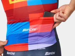 Trek Bikes Santini Trek Factory Racing Men's Team Replica Cycling Jersey
