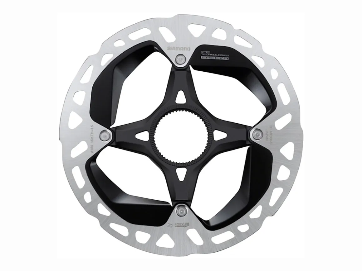 Trek Bikes Shimano XTR MT900 Centerlock Disc Brake Rotor with External-Notched Lockring