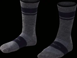 Women Trek Bikes Trek Race Crew Cushioned Merino Wool Cycling Sock