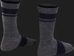 Women Trek Bikes Trek Race Crew Cushioned Merino Wool Cycling Sock